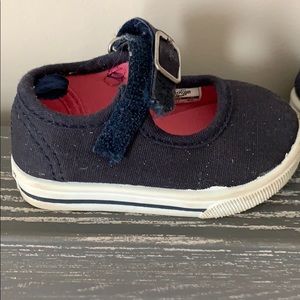 Oshkosh glitter blue Mary Janes